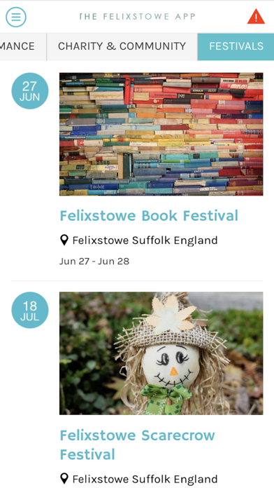 The Felixstowe App Screenshot