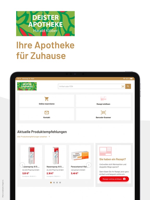 Screenshot #4 pour Deister-Apotheke Barsinghausen