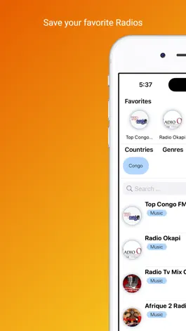 Game screenshot Congo Radios - Top FM Stations apk