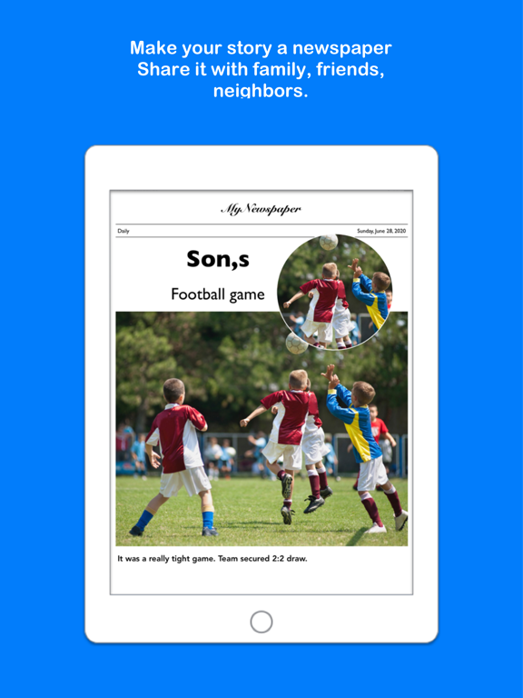 Screenshot #4 pour My Newspaper - Making