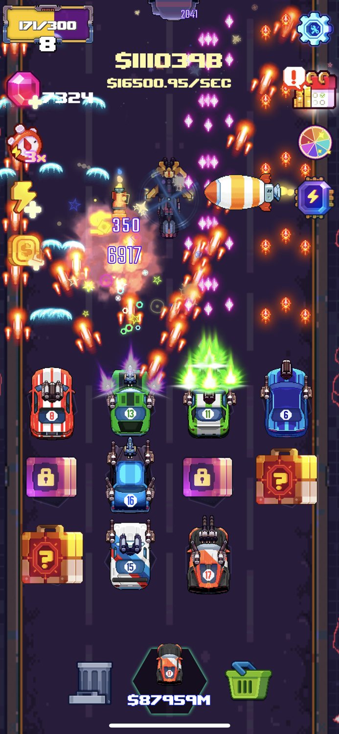 PixelCar Idle Defense