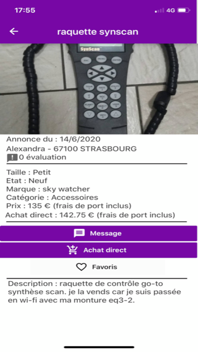 Screenshot #3 pour Telescope Occasion