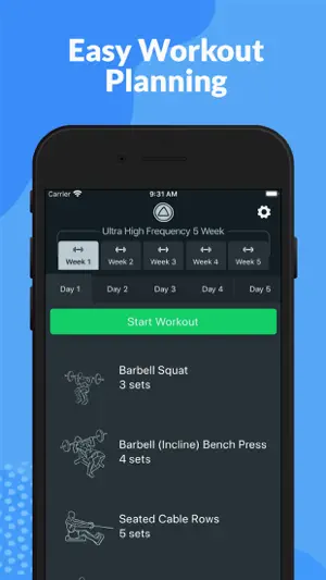GZCL Method Workout Logger screenshot 1
