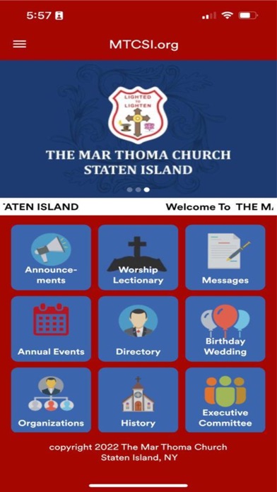 MTCSI Directory App Screenshot