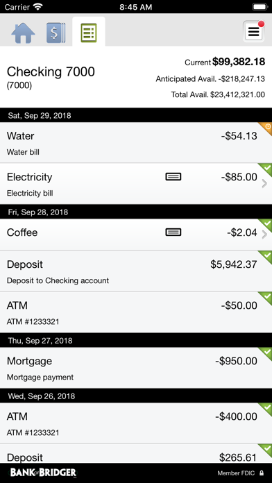 Bank of Bridger Business Screenshot