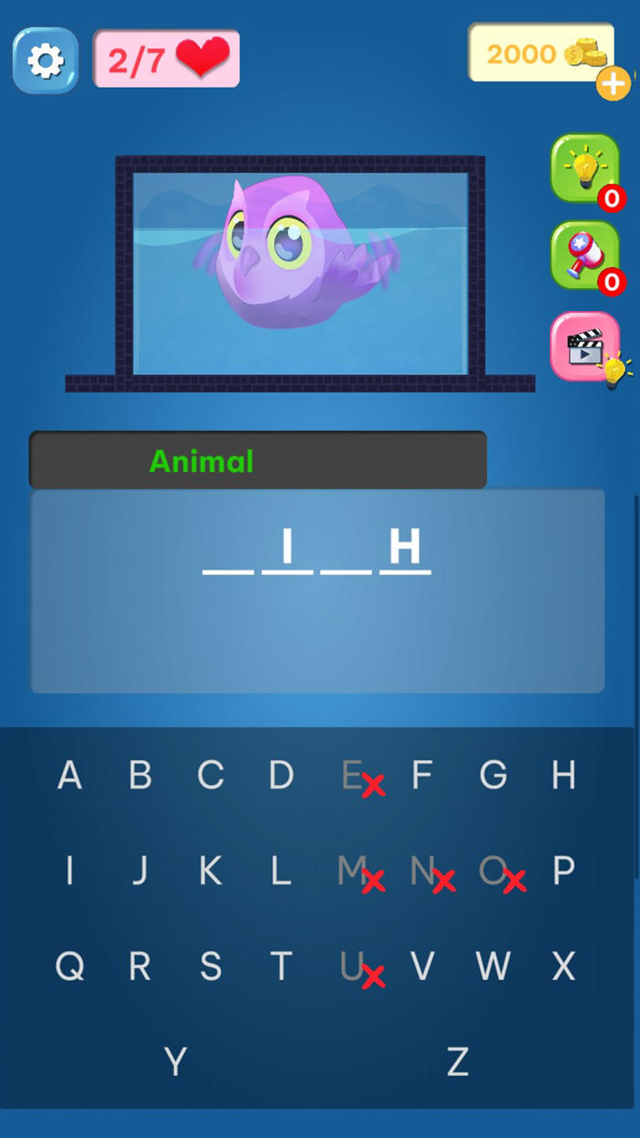 Guess Words Animal Rescue