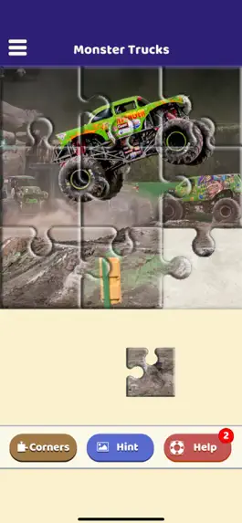 Game screenshot Monster Truck Puzzle mod apk