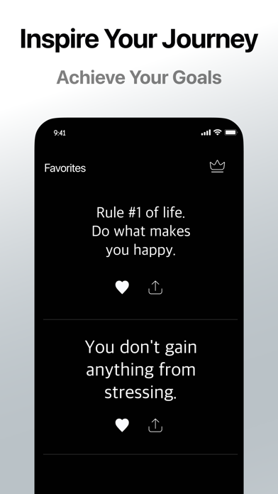 Now: Daily Motivational Quotes Screenshot