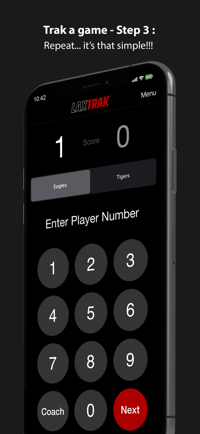 LaxTrak - Lacrosse Game Stats