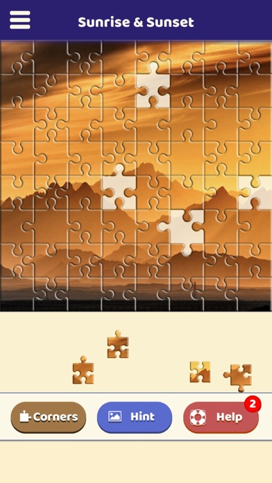 Sunrise & Sunset Puzzle Screenshot