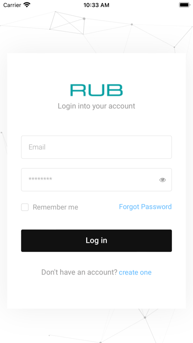 RUB Money Transfer Screenshot