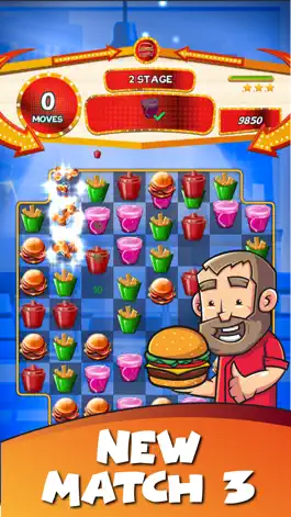 Game screenshot Burger Match 3 mod apk