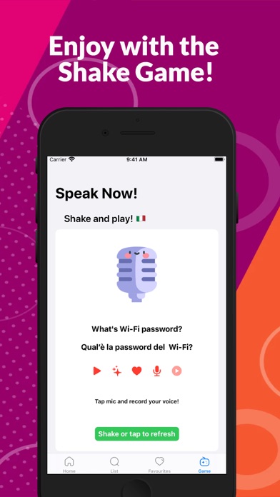 CiaoCiao - Italian Phrasebook Screenshot