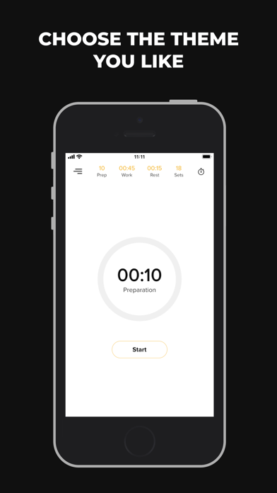 Minimalist Interval Timer Screenshot