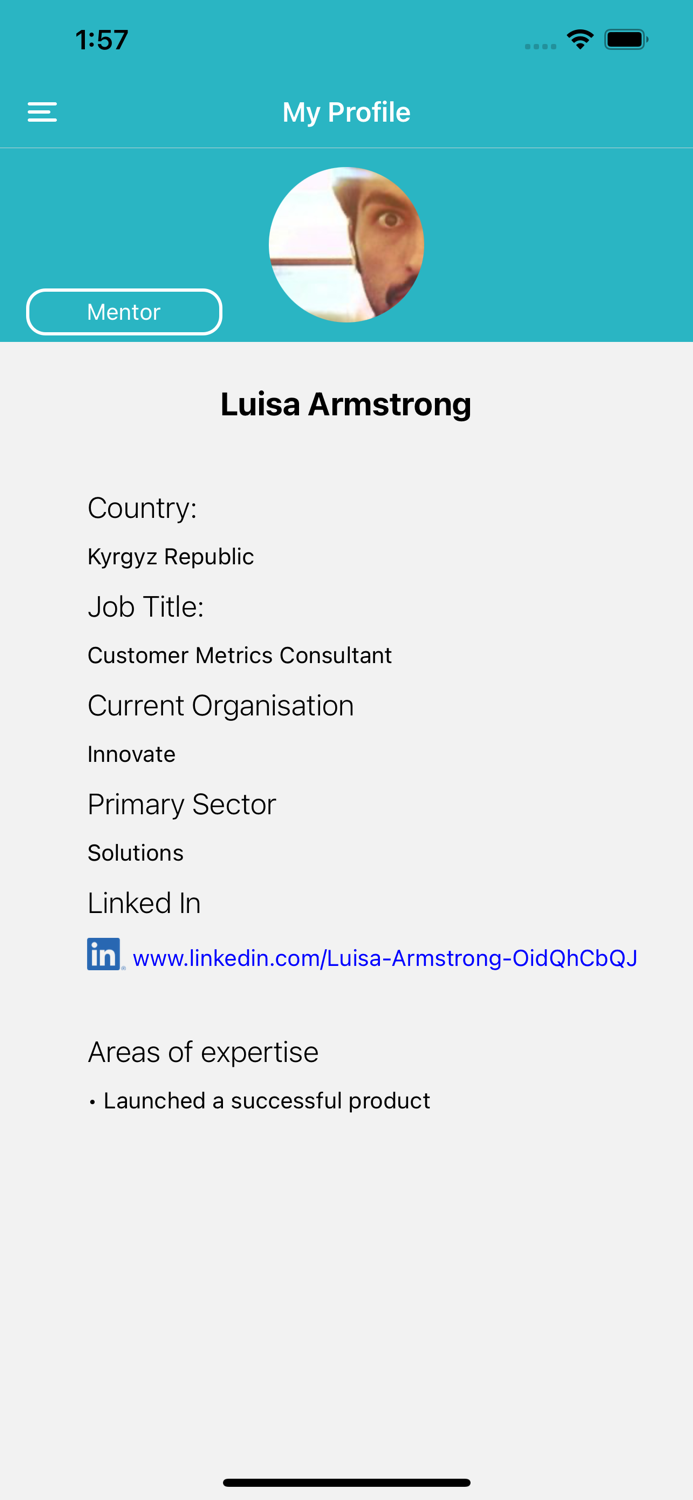 Link - Mentor Portal