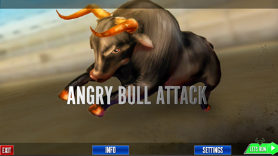 Angry Bull Rampage Animal Game Screenshot