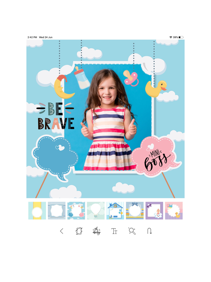 Baby Photo Frame Art