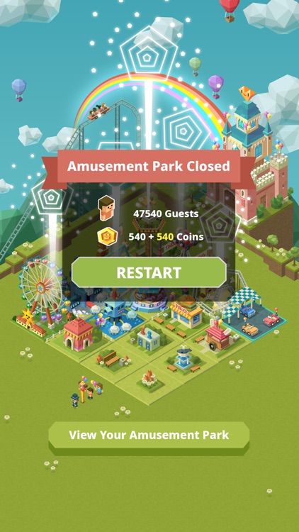 Merge Tycoon: 2048 Theme Park screenshot-5