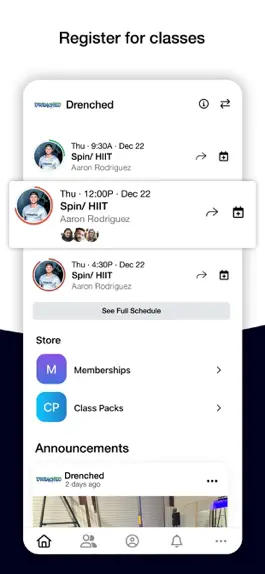 Game screenshot Drenched Spin & Fitness apk