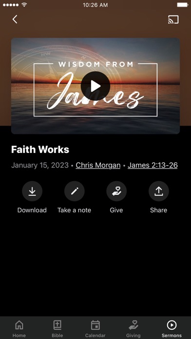 Immanuel Baptist Highland Screenshot