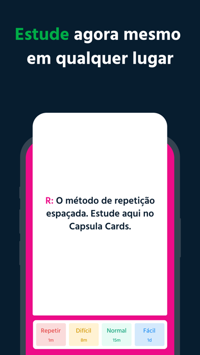 Capsula Cards - Flashcards Screenshot