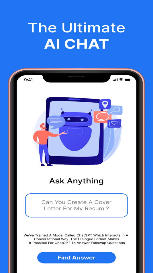 #1. Chat AI - Chat Assistant BOT (iOS) Podle: Kuldeep Vagadiya