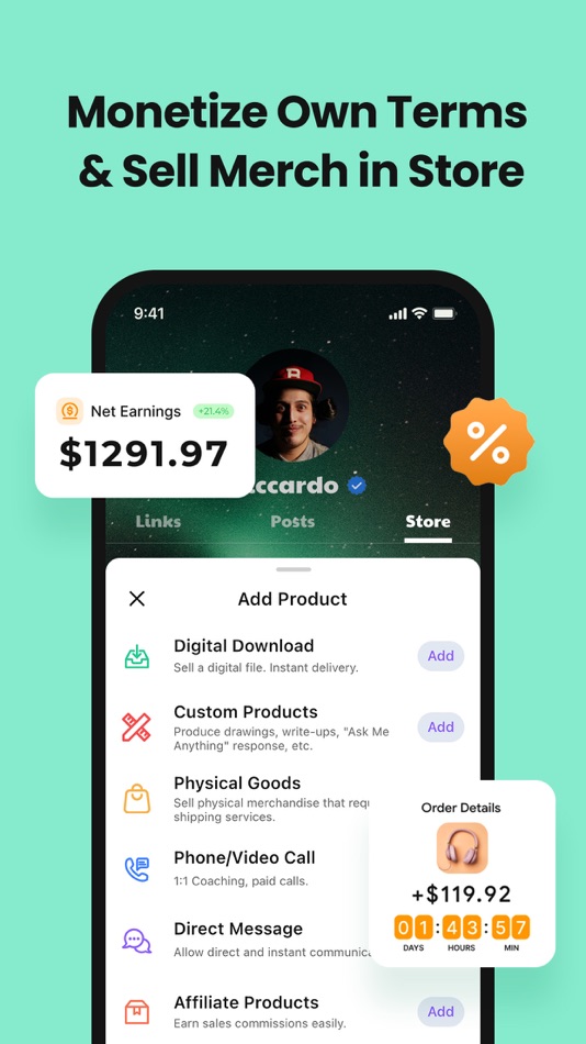 #4. Linkr: Link in Bio for Creator (iOS) 由: Levermore Limited