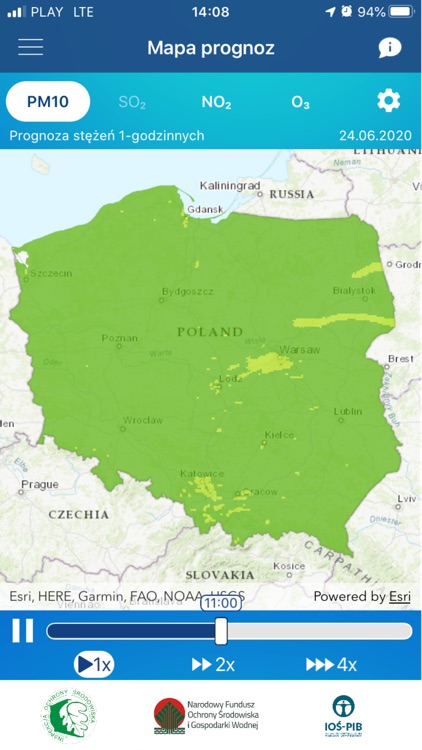 Jakosc powietrza w Polsce screenshot-4