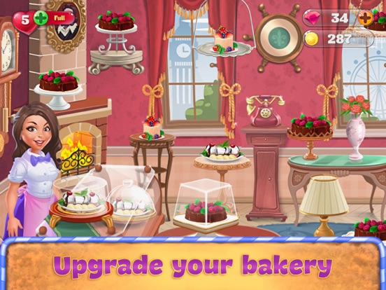 Bake a Cake Puzzles & Recipes iPad app afbeelding 1