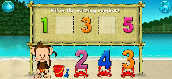 Monkey Math School Sunshine