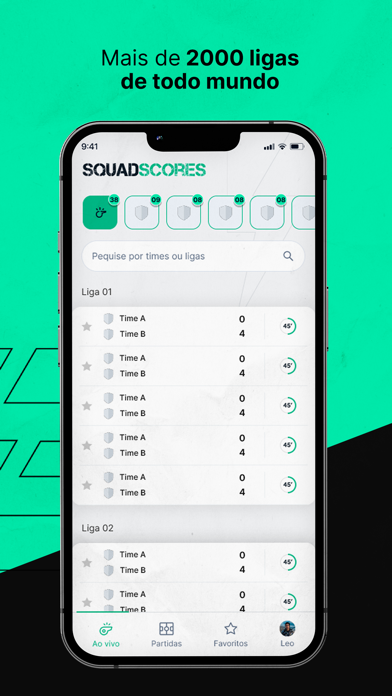 Squad Scores Screenshot