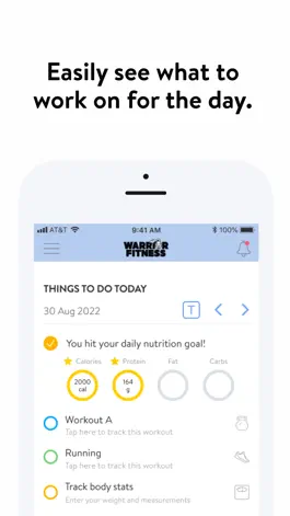 Game screenshot WarriorFit1 apk