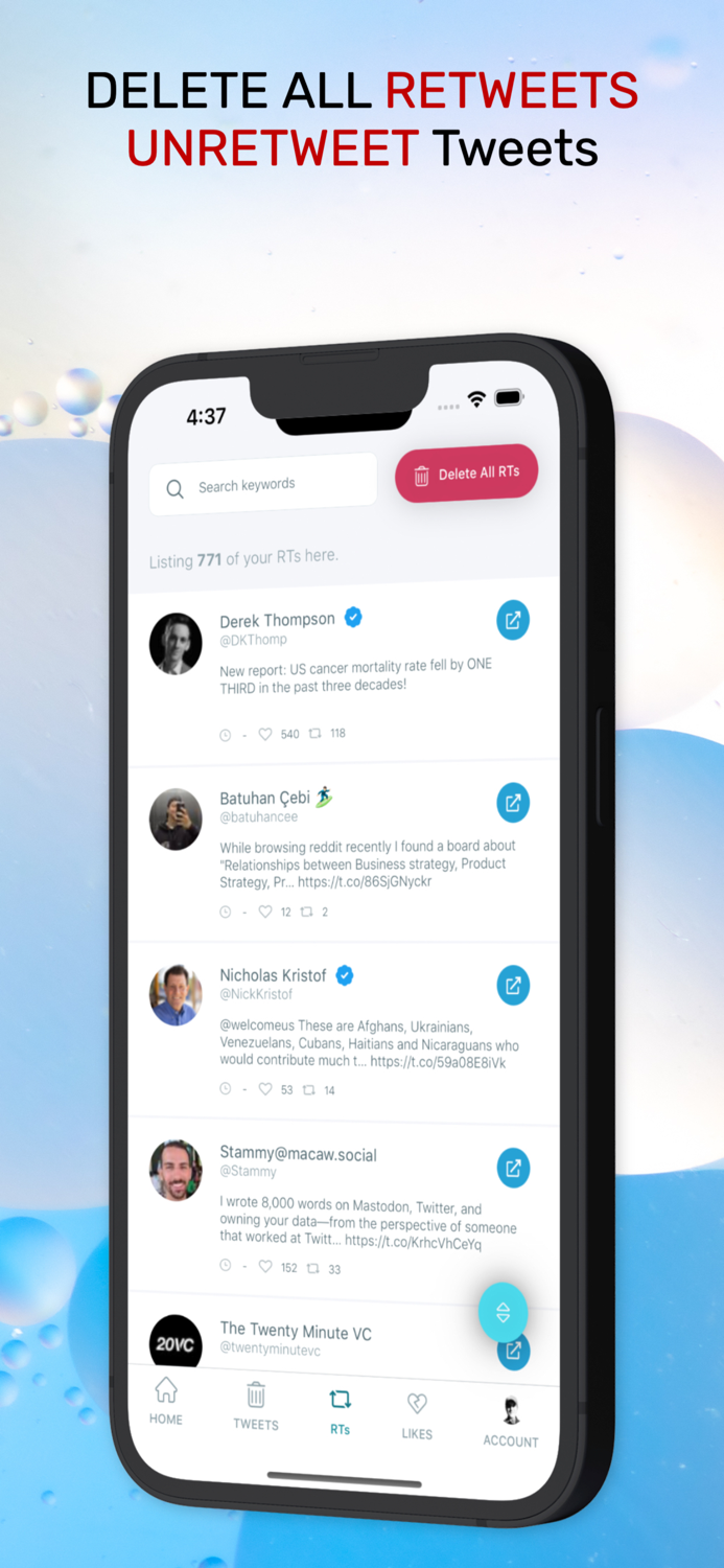 Tweet Deleter Delete Tweets