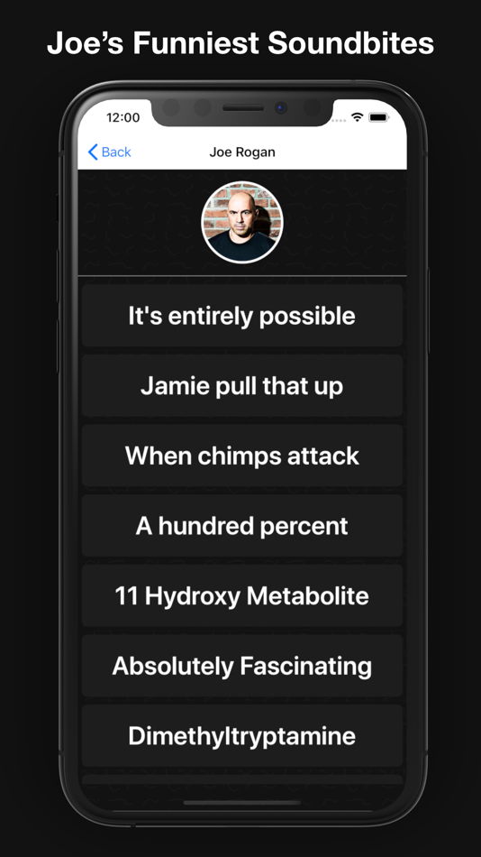 #1. Joe Rogan Soundboard (iOS) بواسطة: All the Apps LLC