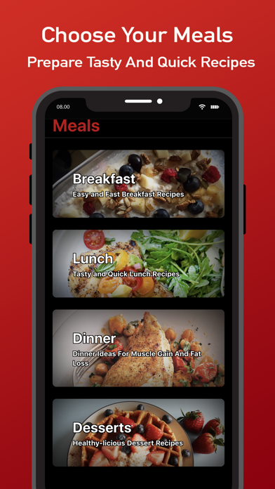 Screenshot #2 pour Fit Meal Recipes