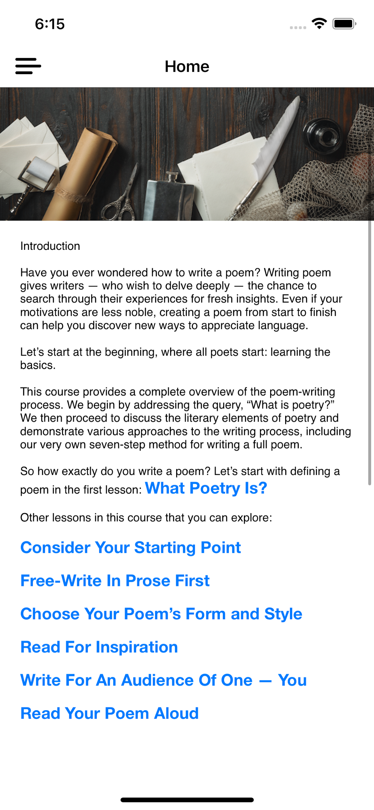 Poetry - Poem Writing Guide
