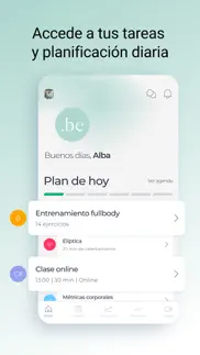entrenamiento mujer .be iphone screenshot 1