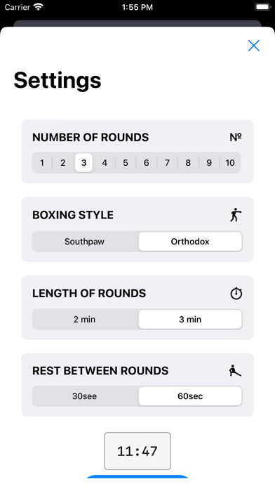 Heavy Bag Workout Screenshot