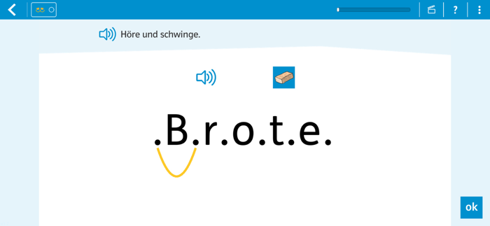 Lesen lernen 1 mit Zebra