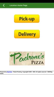 padrone’s pizza bluffton iphone screenshot 4