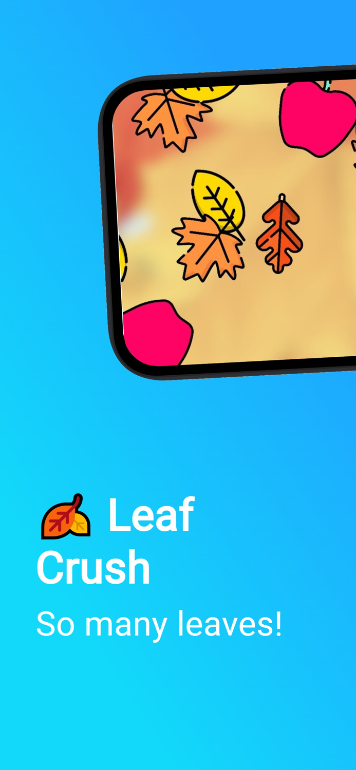 Leaf Crush Casual Arcade Game