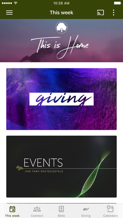 Oak Park Pentecostals Screenshot