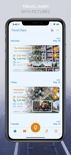 Travel Diary Motion Tracker(圖3)-速報App