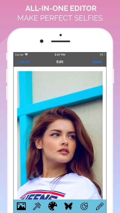 Facetone: Selfie Photo Editor Screenshot