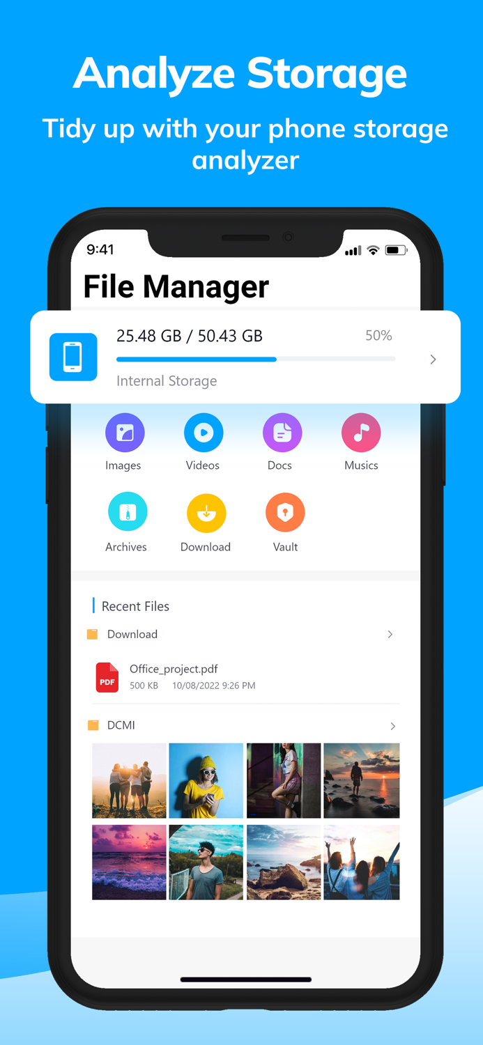 File manager - document reader