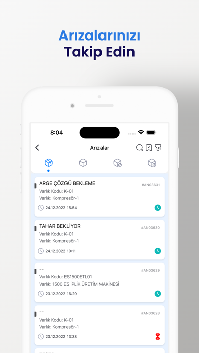 Vida - Arıza Bakım Yönetim Screenshot