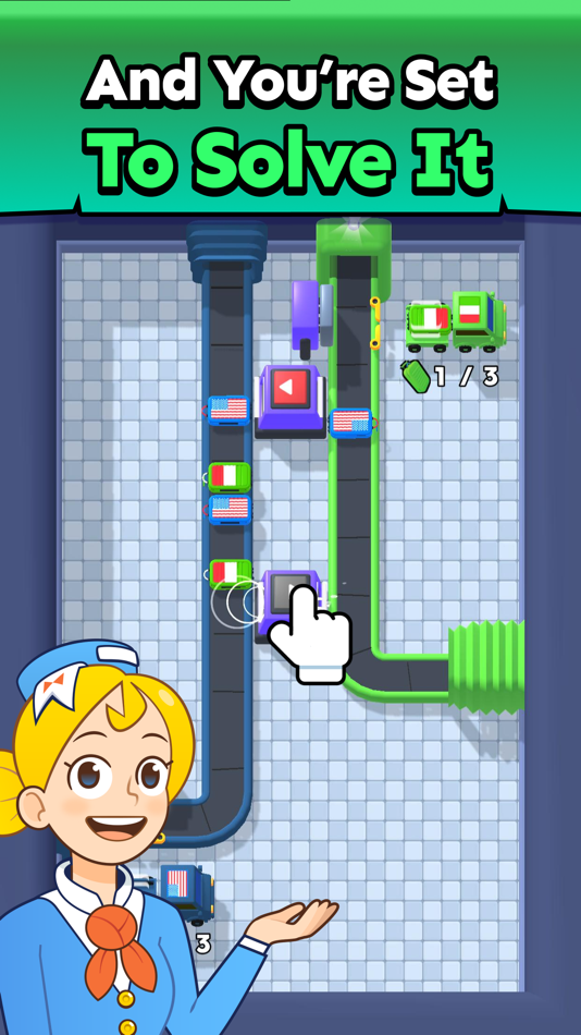 #2. Airport swap: Puzzle game (iOS) 由: Spoilz Games