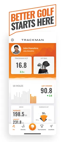 Game screenshot TrackMan Golf mod apk