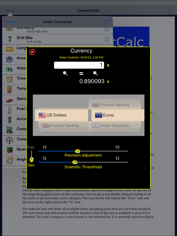 Screenshot #6 pour Converter-Calculator