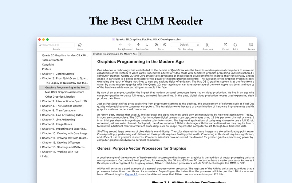 CHM Reader - Enjoy - 2.5.0 - (macOS)